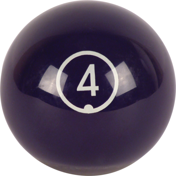 RBCONT_04 Aramith Continental Replacement Ball – #4 | Golden Break Billiards